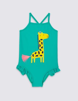 Giraffe Print Swimsuit &#40;0-5 Years&#41;